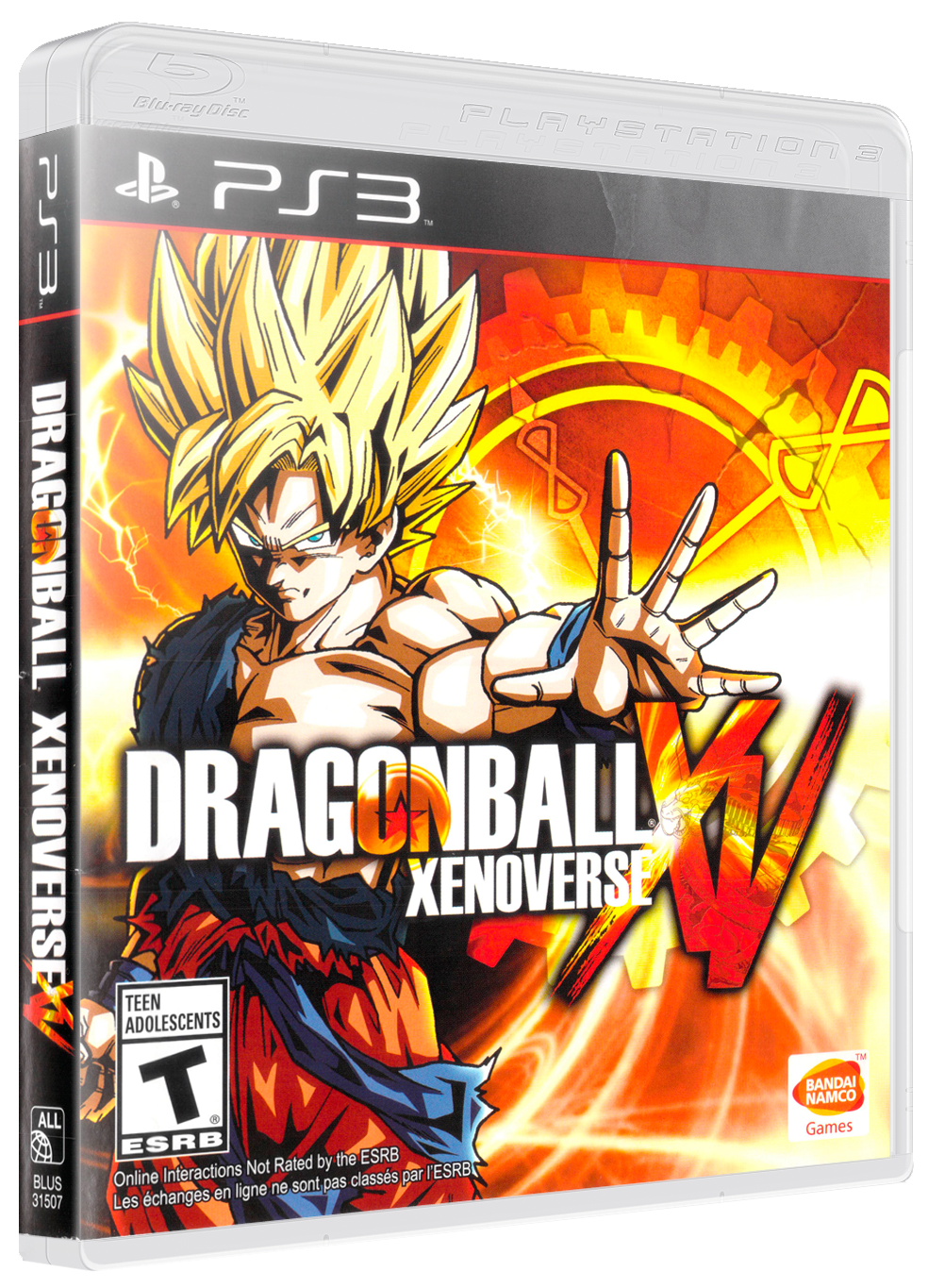 Dragon Ball Xenoverse box art for Playstation 3
